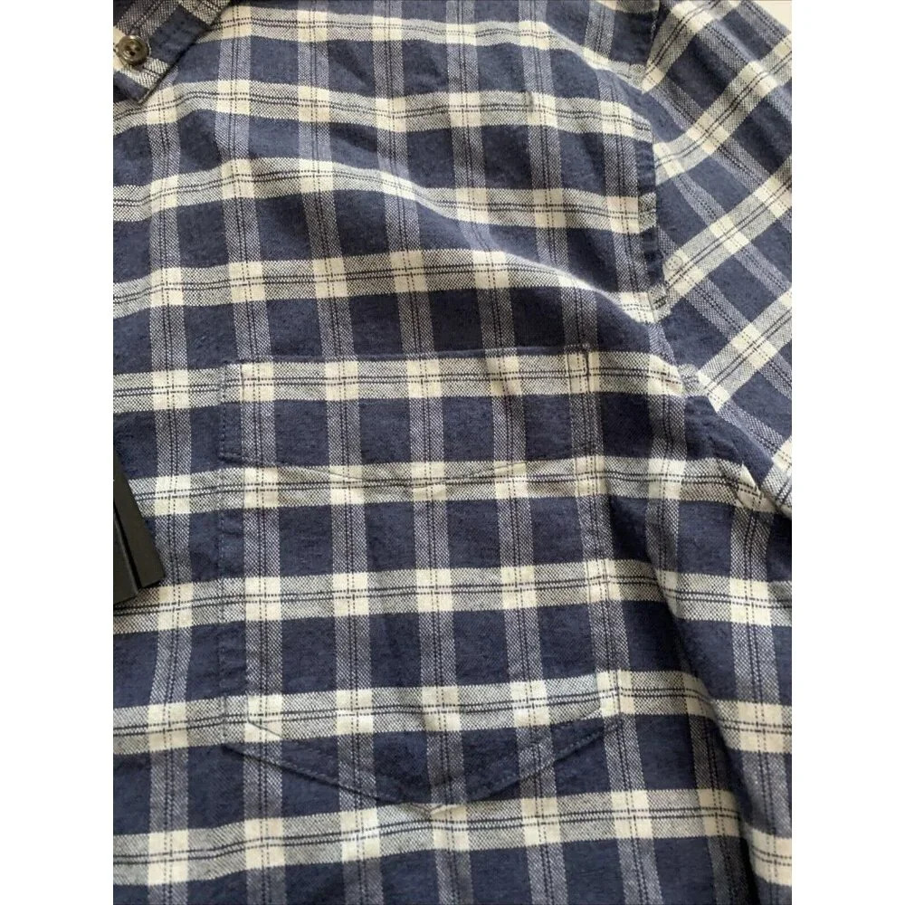 Rails Men's Blue Reid Long Sleeve Button Down Shirt Medium NWT - Picture 5 of 12